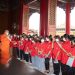 โรงเรียนสตรีวิทยา๒  นำนักเรียนในโครงการกลุ่มการเรียนห้องเรียนจีนเข้มข้น  ทัศนศึกษาดูงานวัดบรมราชาฯ (วัดเล่งเน่ยยี่๒) บางบัวทอง
